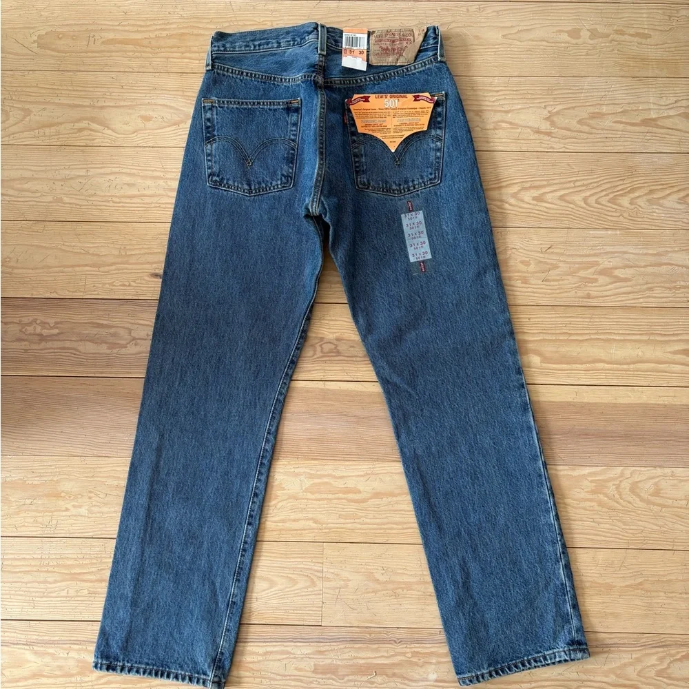 Vintage Levi’s 501 Deadstock Straight Leg Jeans - Picture 2 of 12